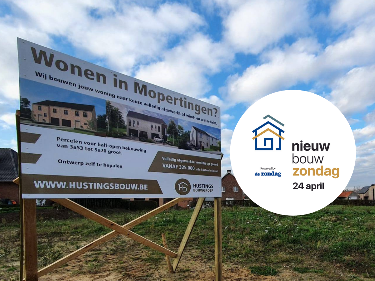 Nieuwbouwzondag op 24 april